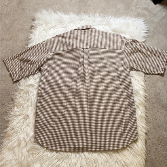 Columbia Short  Sleeved Button Down Shirt, plaid - Picture 9 of 9